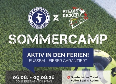 Fußballcamp vom 06.08 – 09.08.2026